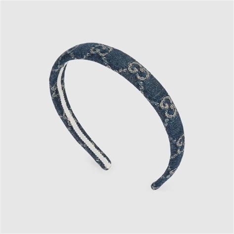 designer headband gucci|gucci denim headband.